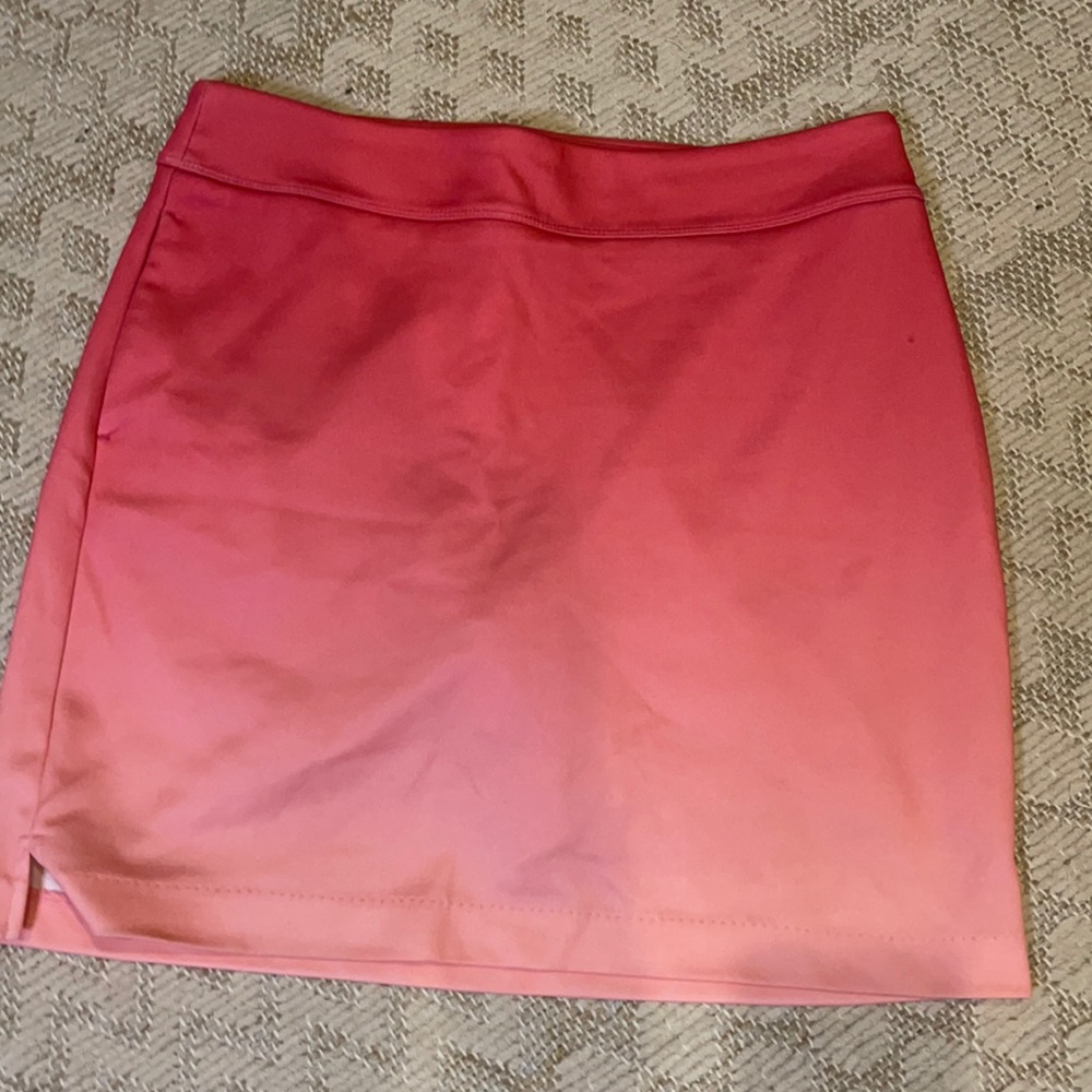 Golf pink ombré skirt
